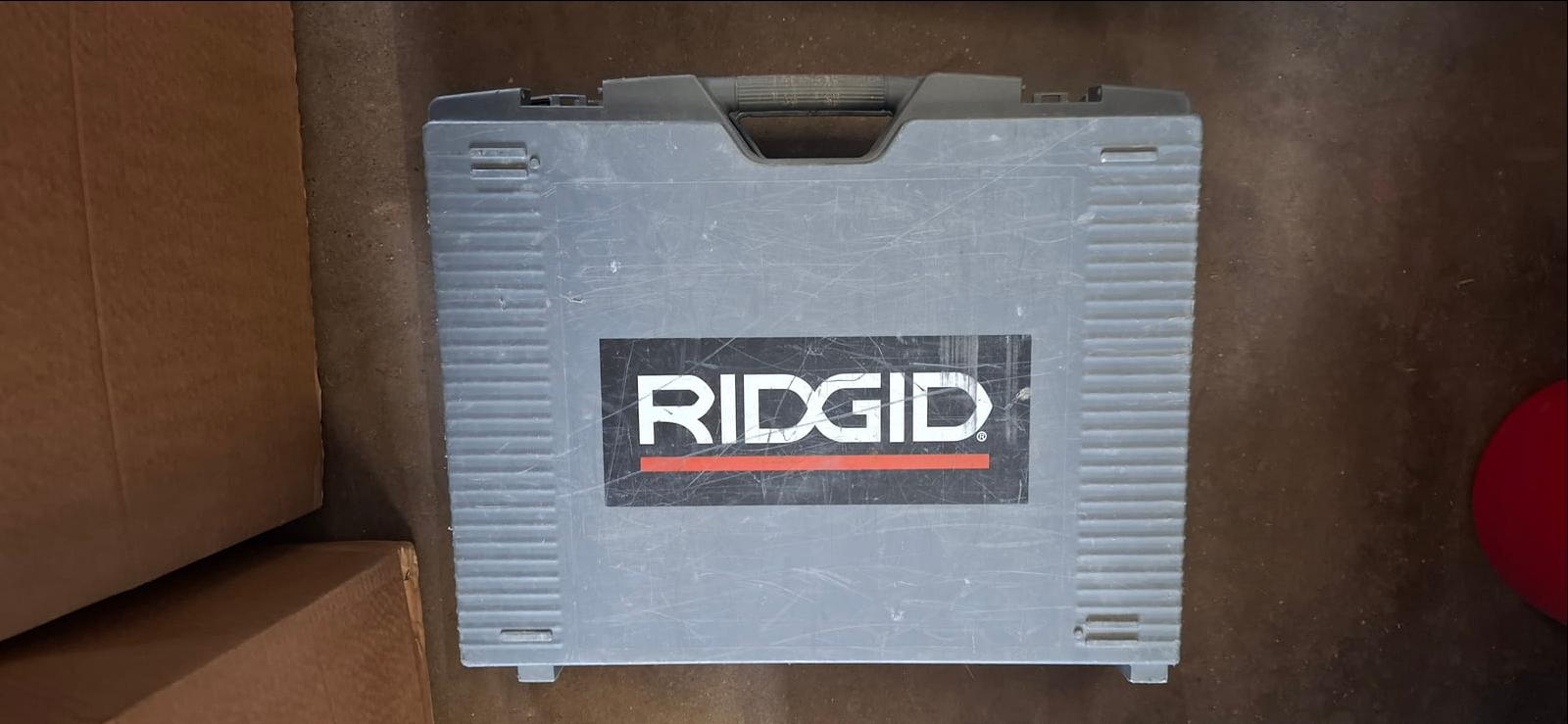 RIDGID RP 219 puristuskone. LVI Levin Vetta Oy (3262886-3) konkurssipesä