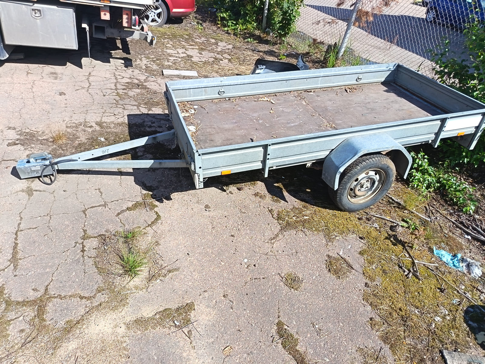 WGB-551 Kevyt perävaunu Aku 270 L/264. Sipono Oy (0990563-1)  konkurssipesä