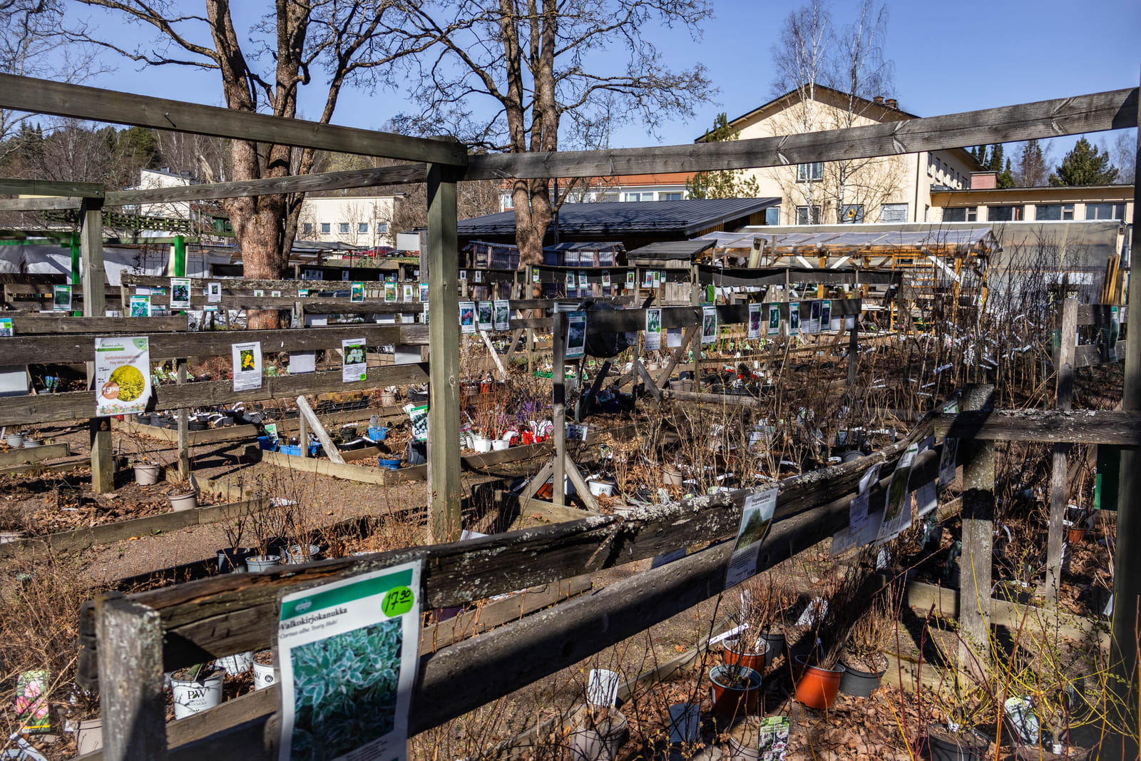 Viherpiha/kauppa vuokraoikeustontilla. Kuusaankosken Viherpiste Oy (3414973-5) konkurssi