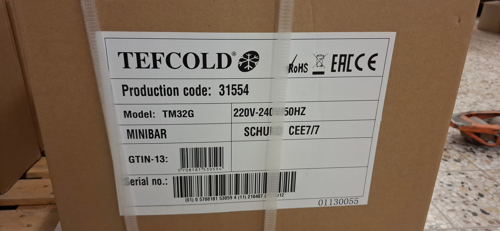 Tefcold minibaari nro 2. Esa T Tiainen Oy (2820807-3) konkurssipesä