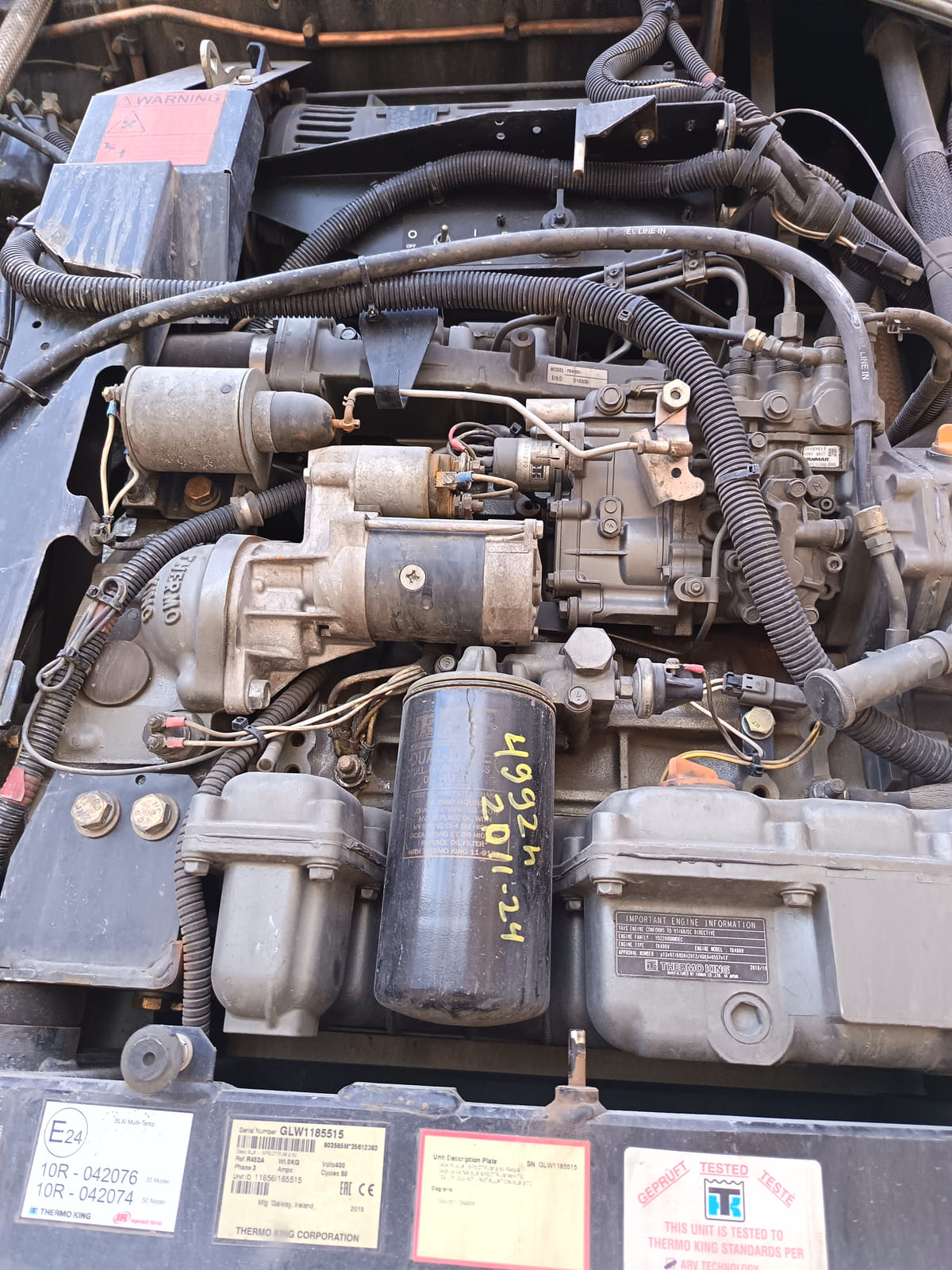 VAK kylmäperävaunu + Thermo King kylmäkone. MPT-Jakelu Oy konkurssipesä (2680888-4)