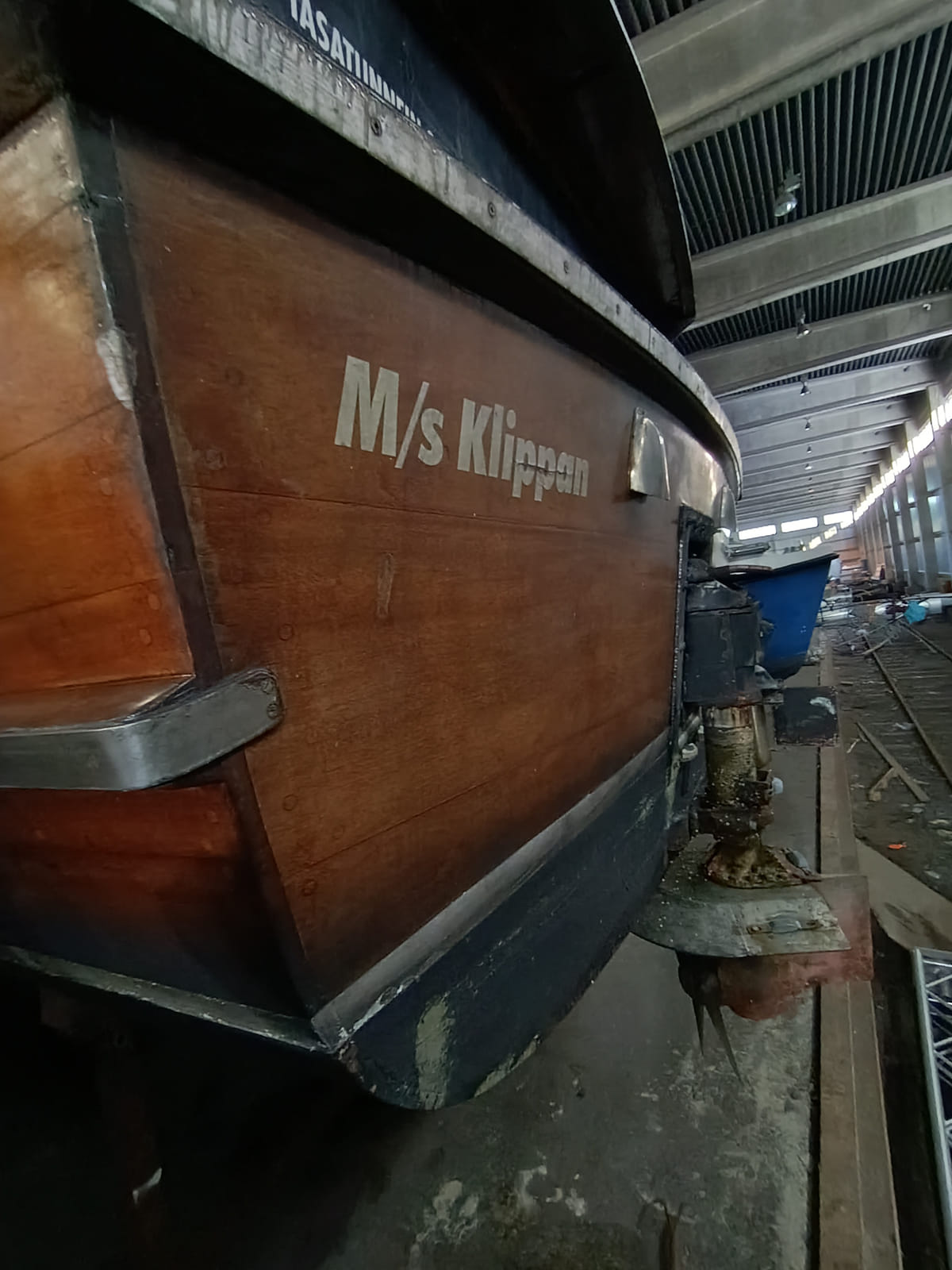 Mahonkivene m/s Klippan. N&N Event Oy (2570829-1) konkurssipesä