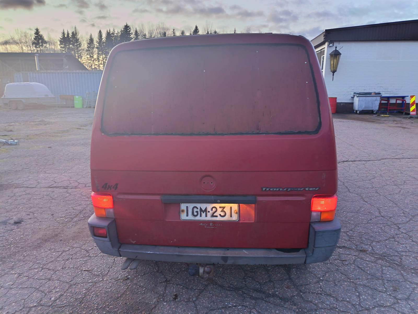 Volkswagen TRANSPORTER SYNCRO 2.4 Etelä-Kymen Työttömät ry konkurssipesä (1447802-1)