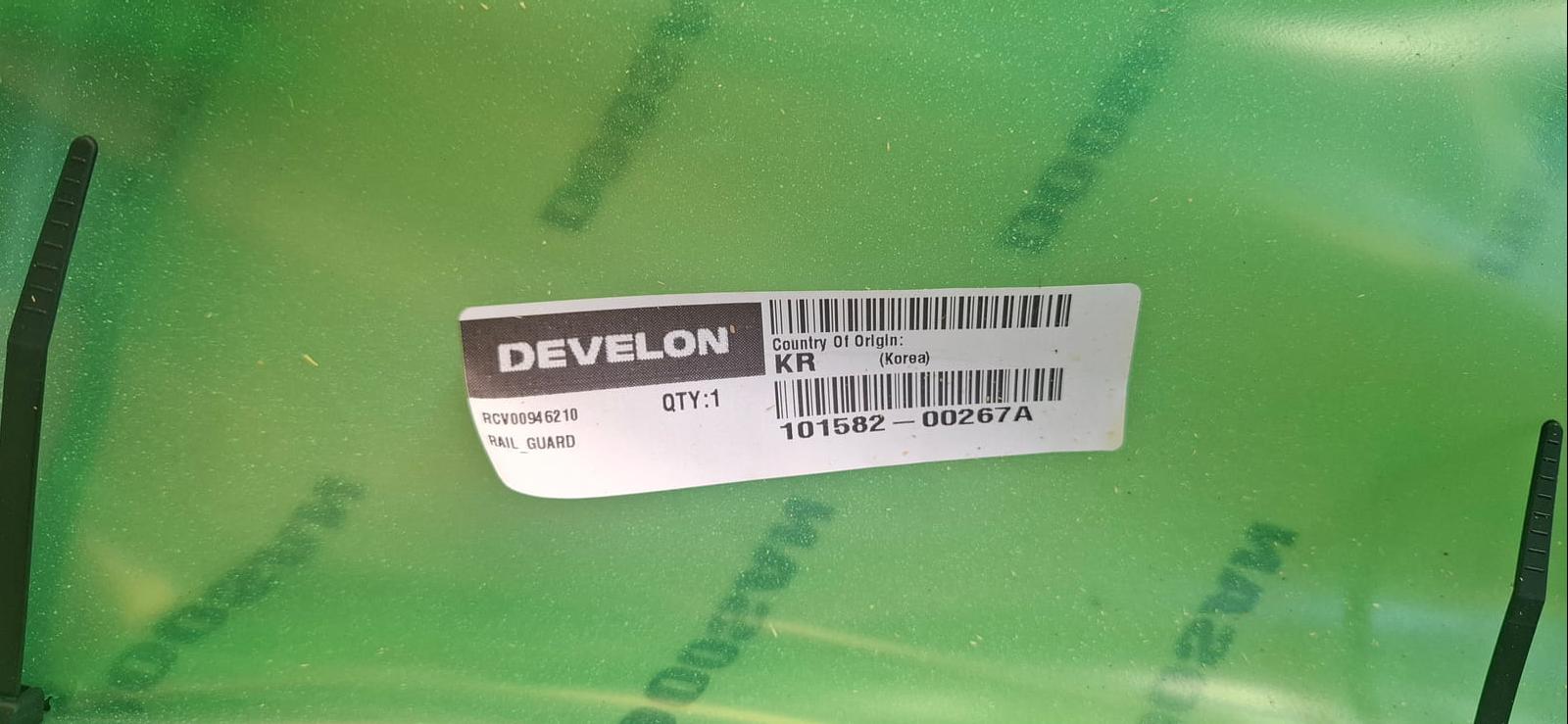 Konkurssihuutokaupassa Konkurssihuutokauppa  Develon / Doosan -suojakaiteita 2kpl. KoHu-Works Oy (3127463-7) konkurssipesä