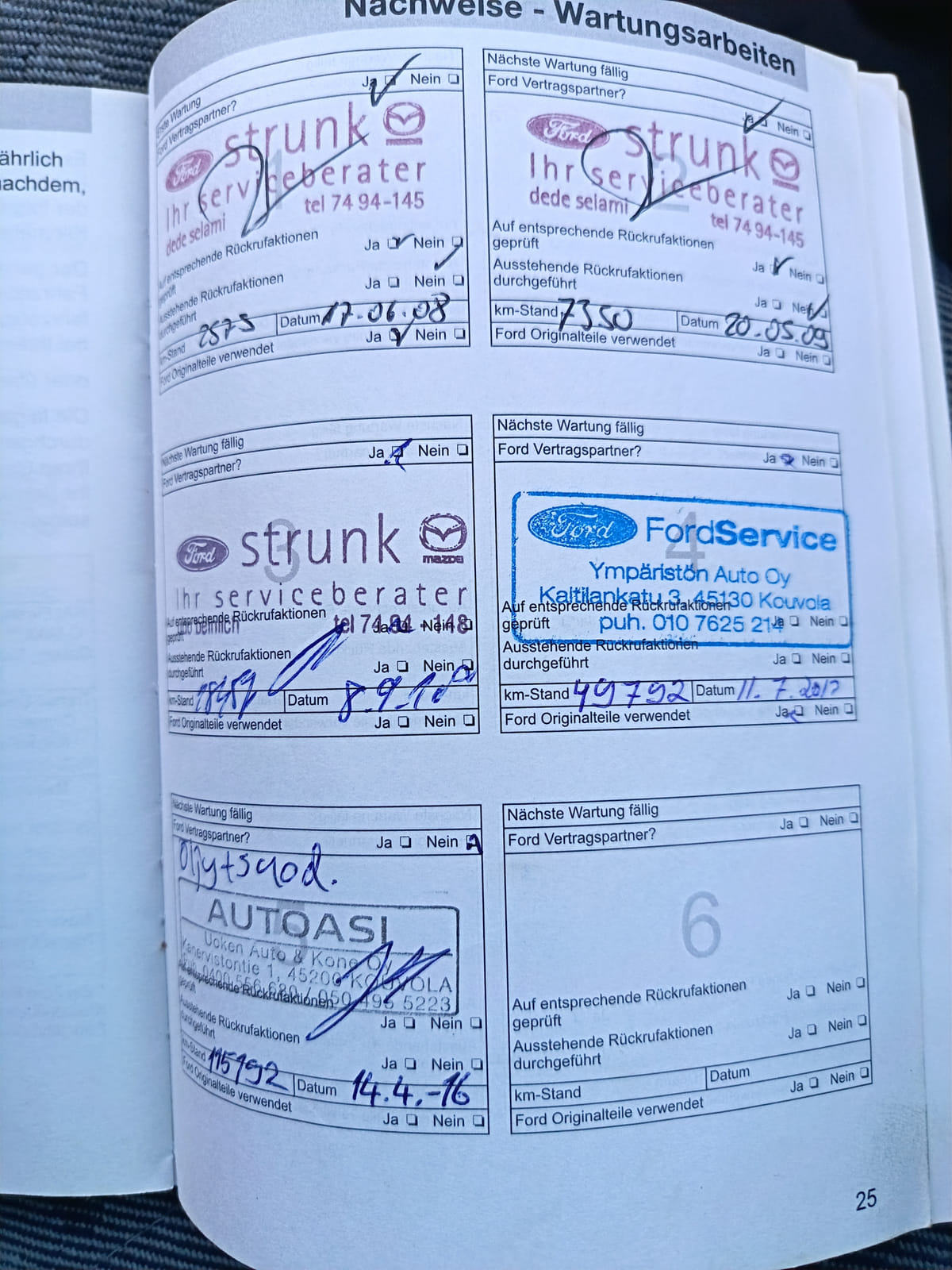 Ford Transit 2.2.  Kouvolan mattoasennus ja saneeraus Oy (2431224-4) konkurssipesä