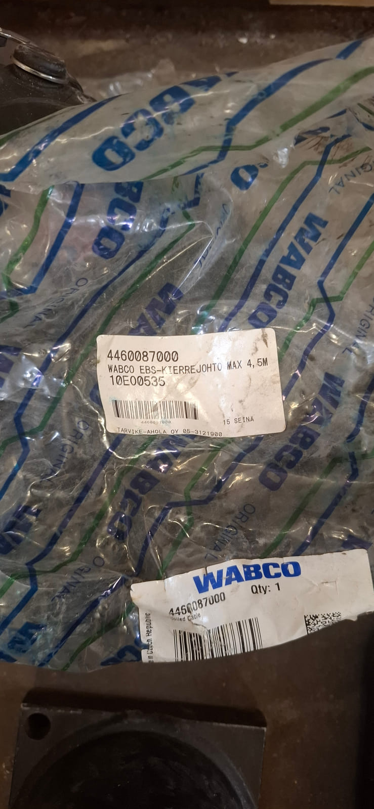 Sekalainen työkalu-, varaosa- ja tarvike-erä. MPT-Jakelu Oy konkurssipesä (2680888-4)