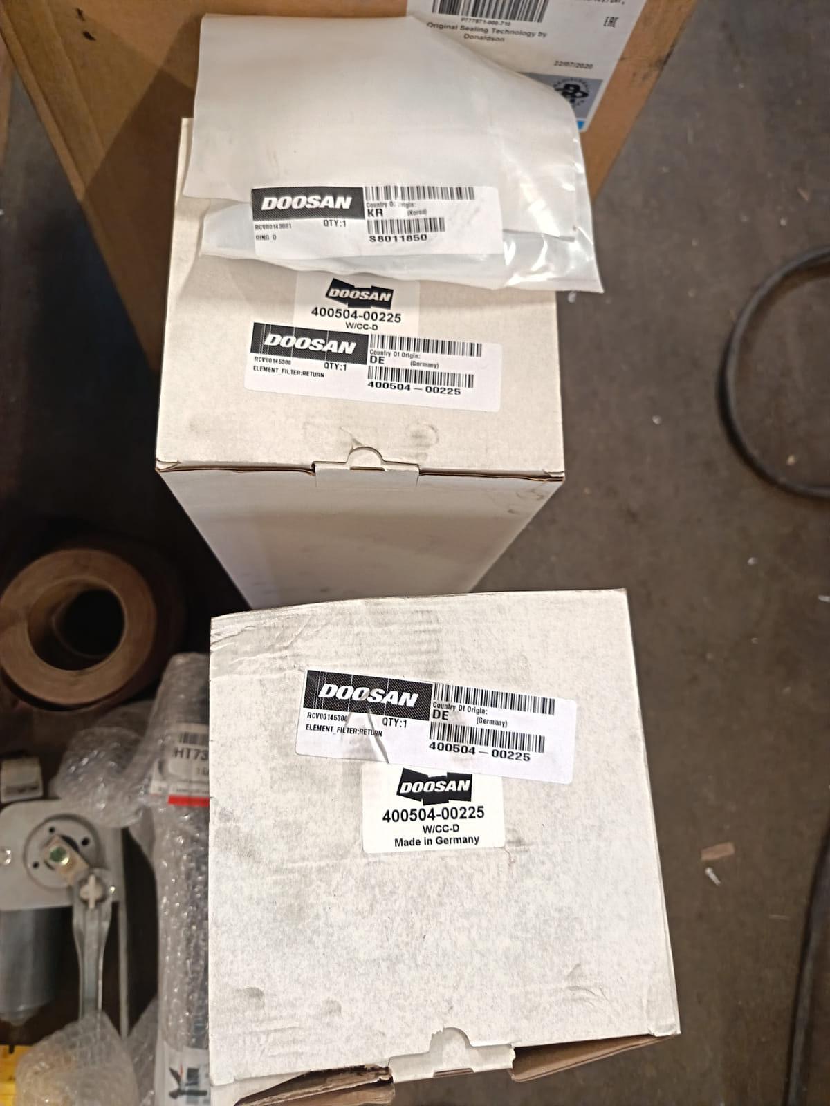 Erä työkoneiden varaosia, hydrauliletkuja, tiivisteitä ja korjaamotarvikkeita. KoHu-Works Oy (3127463-7) konkurssipesä